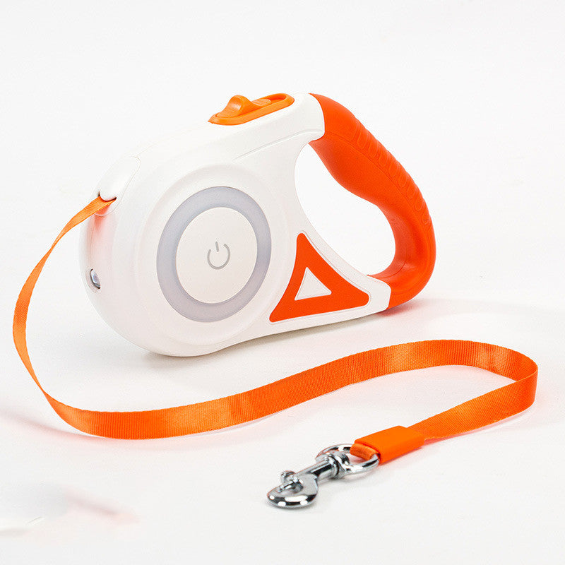 Retractable Dog Leash with One-Button Brake | Small to Medium Dogs