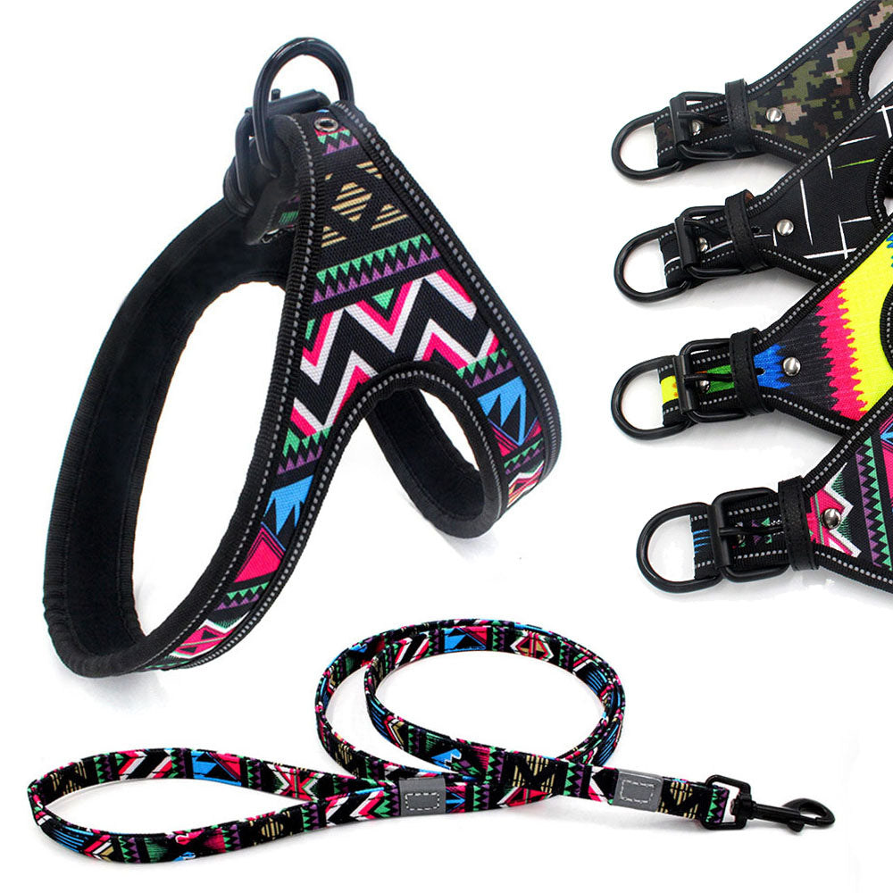 Durable Nylon Dog Harness – Adjustable, Strong & Comfortable