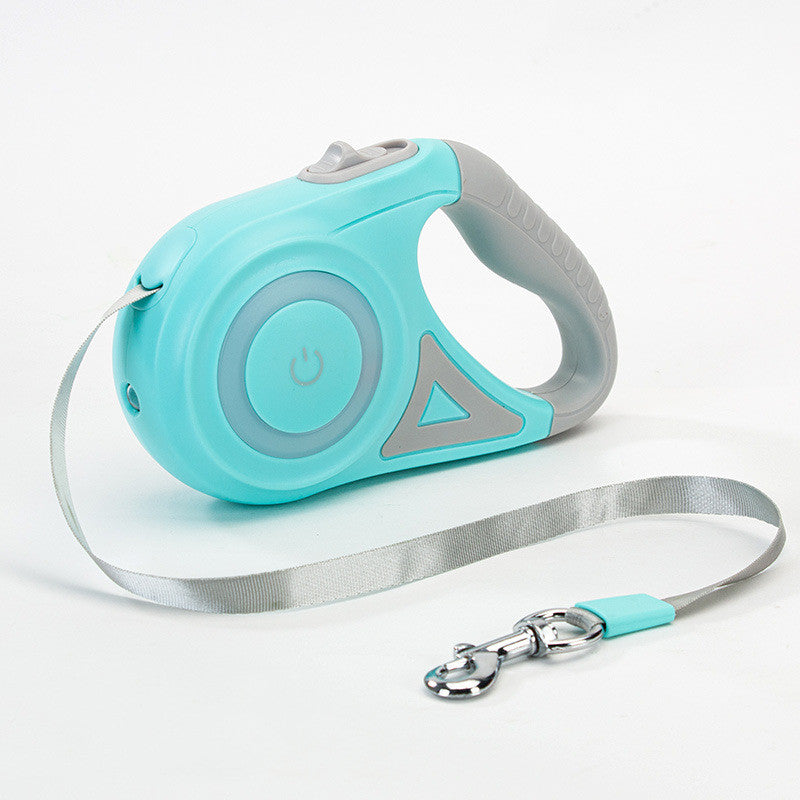 Retractable Dog Leash with One-Button Brake | Small to Medium Dogs