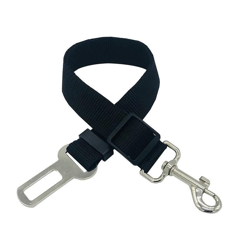 Reflective Extendable Dog Car Seat Belt – Adjustable Safety Restraint Compatible With No‑Pull Harnesses