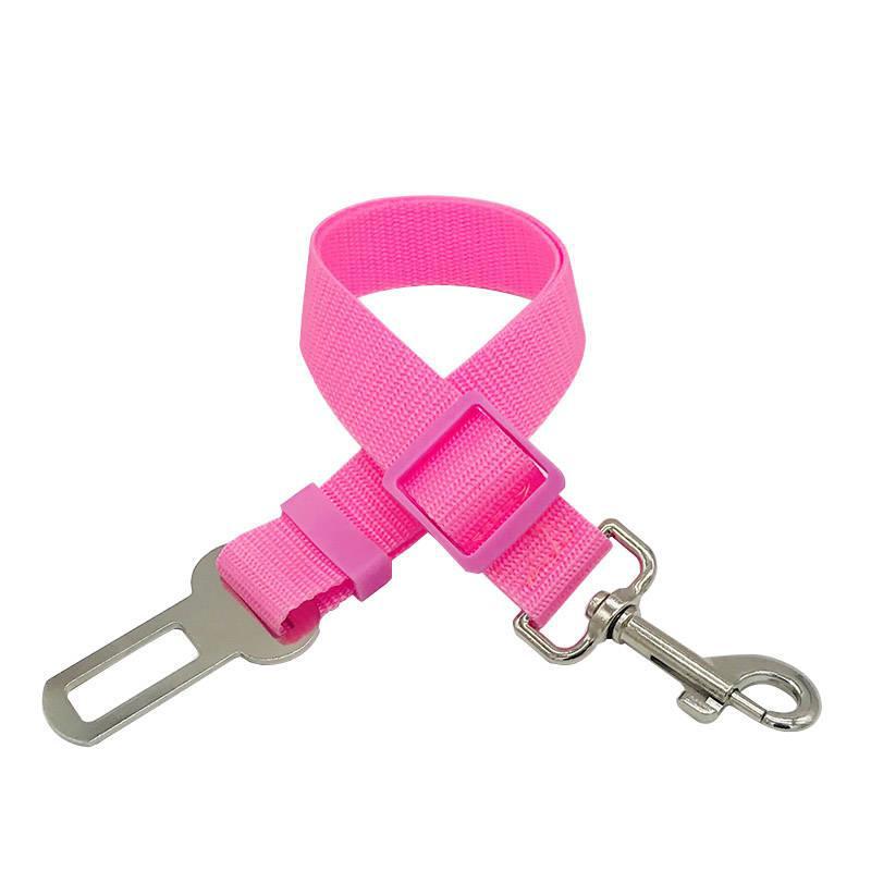 Reflective Extendable Dog Car Seat Belt – Adjustable Safety Restraint Compatible With No‑Pull Harnesses