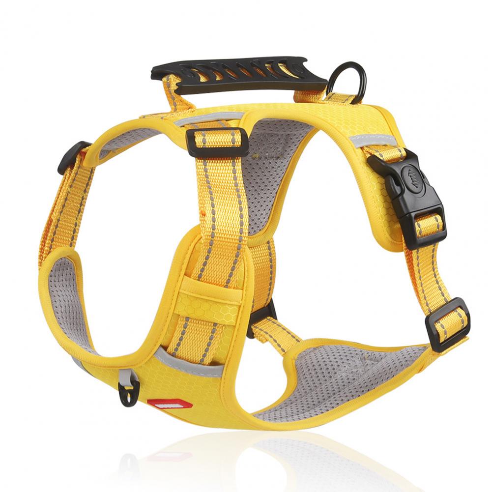 Reflective No‑Pull Dog Harness – Breathable Mesh, Adjustable Vest for Safe & Comfortable Walks