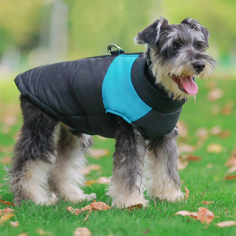 Warm Winter Dog Jacket - Thickened Pullover Coat for Small to Large Dogs