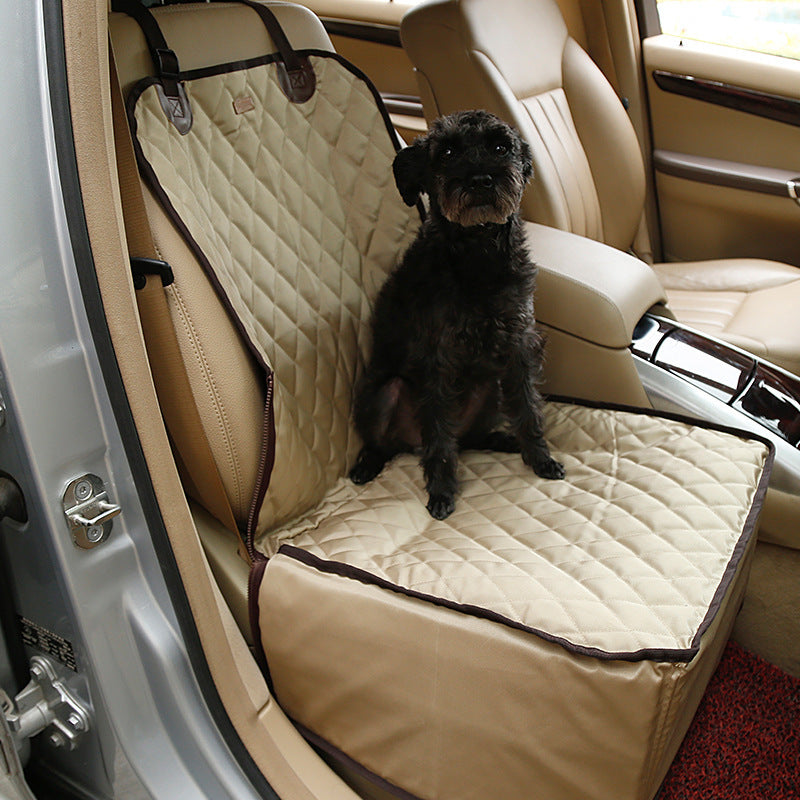 Luxury Waterproof Pet Car Seat Cover – Front Seat Protector