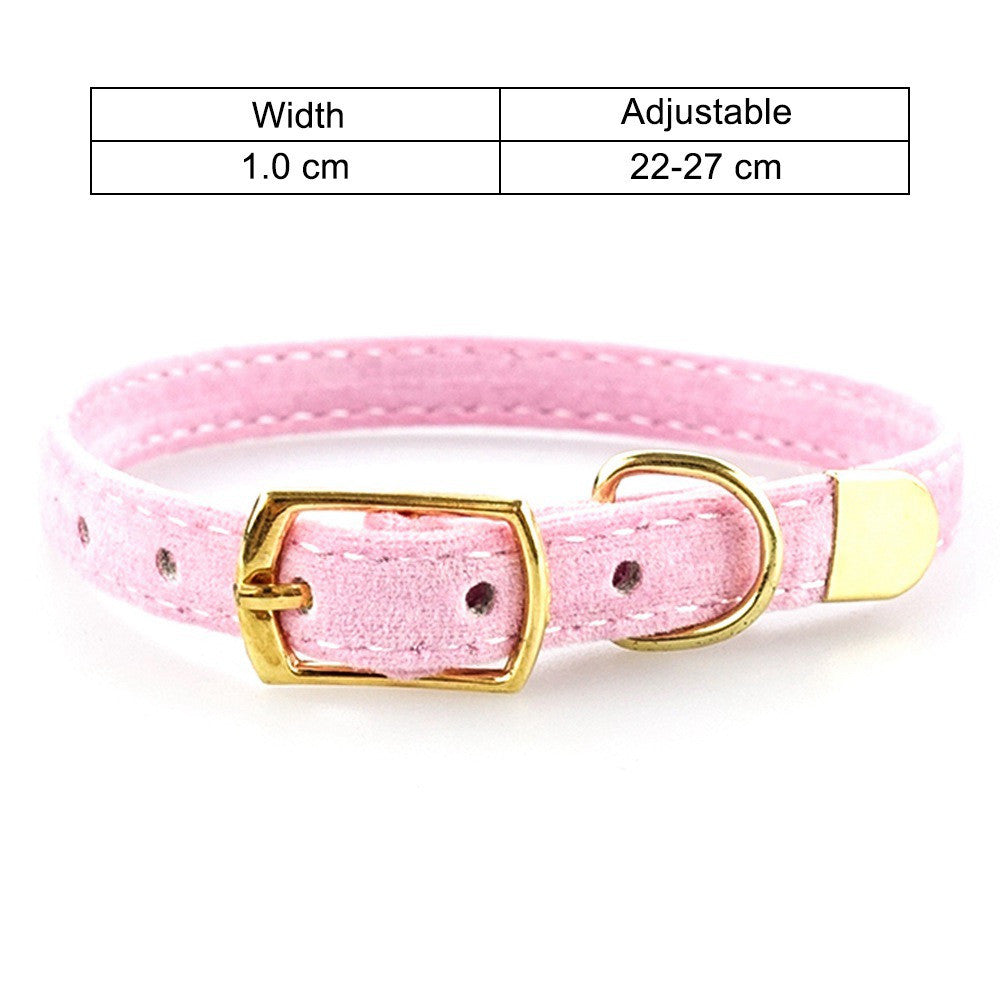 Velvet Soft Touch Cat Collar – Bright, Beautiful & Lightweight in Vibrant Colours