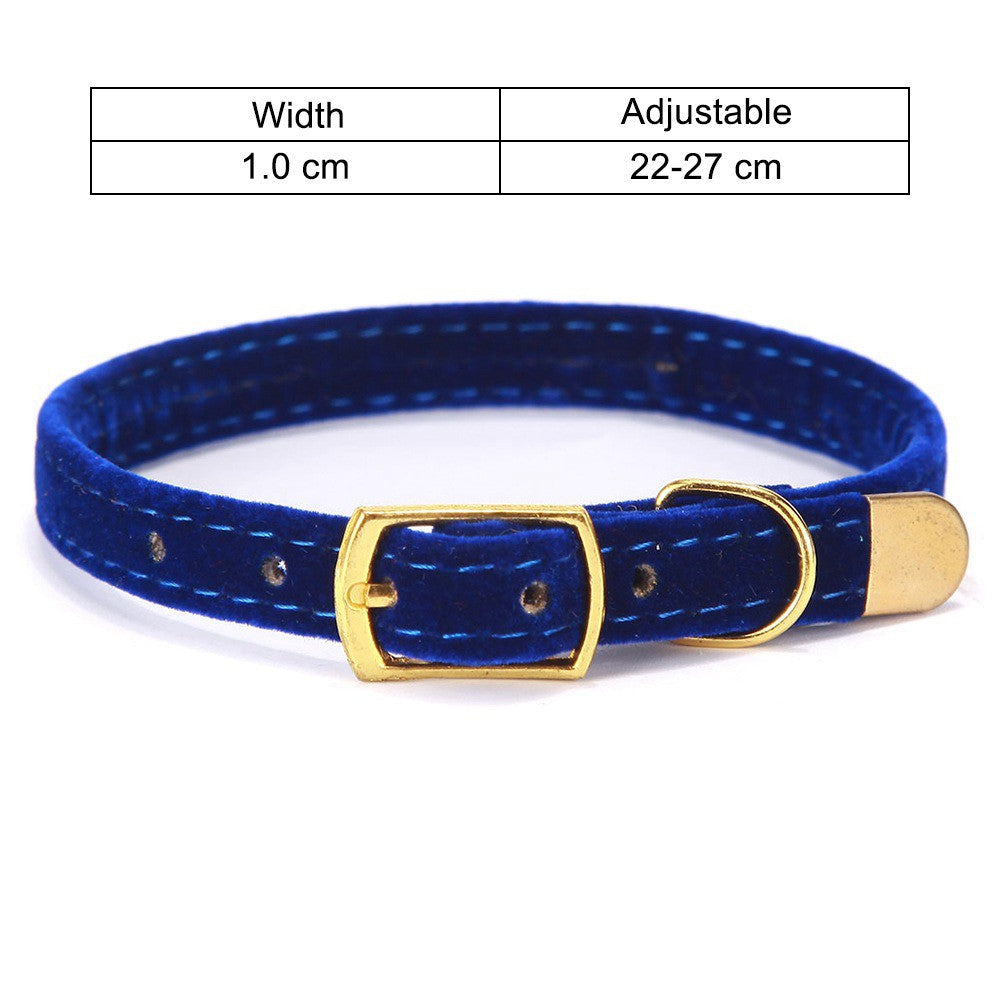 Velvet Soft Touch Cat Collar – Bright, Beautiful & Lightweight in Vibrant Colours