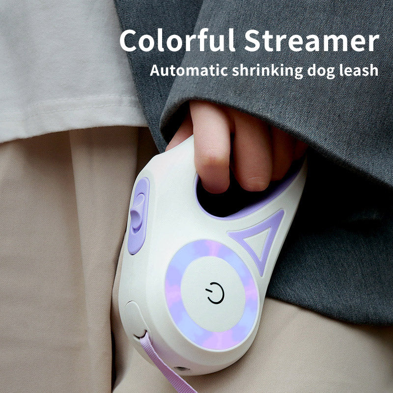 Retractable Dog Leash with One-Button Brake | Small to Medium Dogs