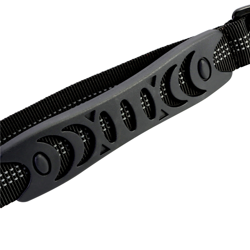 Dotty Bungee Dog Leash - Reflective 4-6ft Adjustable Lead for Medium to Large Dogs