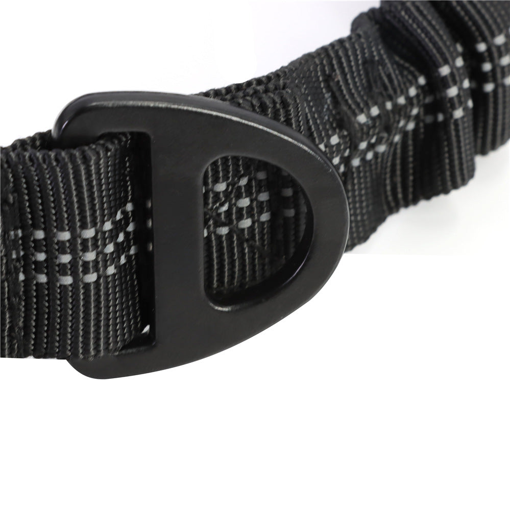 Dotty Bungee Dog Leash - Reflective 4-6ft Adjustable Lead for Medium to Large Dogs