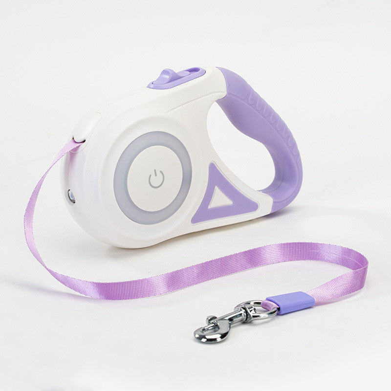 Retractable Dog Leash with One-Button Brake | Small to Medium Dogs