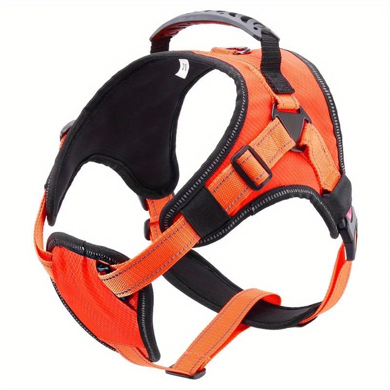 Reflective No‑Pull Dog Harness – Breathable Mesh, Adjustable Vest for Safe & Comfortable Walks