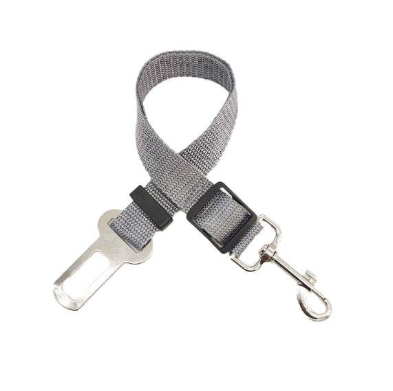 Reflective Extendable Dog Car Seat Belt – Adjustable Safety Restraint Compatible With No‑Pull Harnesses