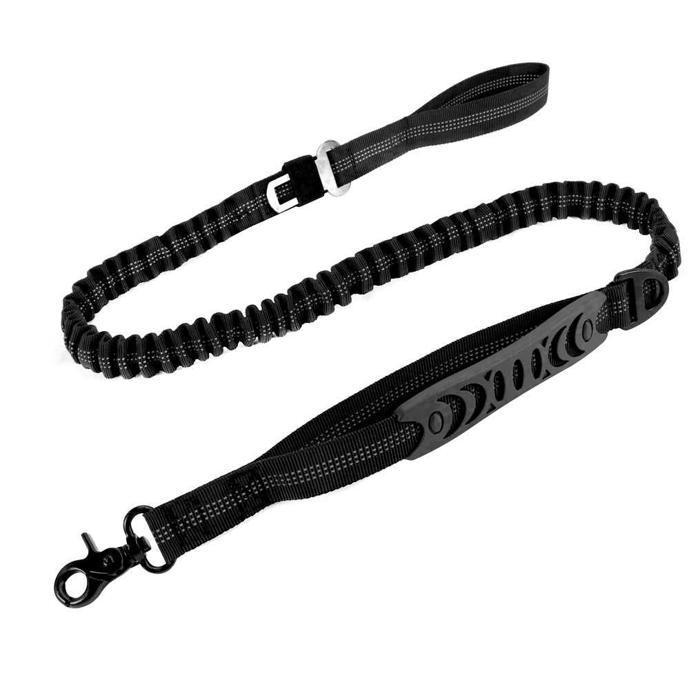 Dotty Bungee Dog Leash - Reflective 4-6ft Adjustable Lead for Medium to Large Dogs